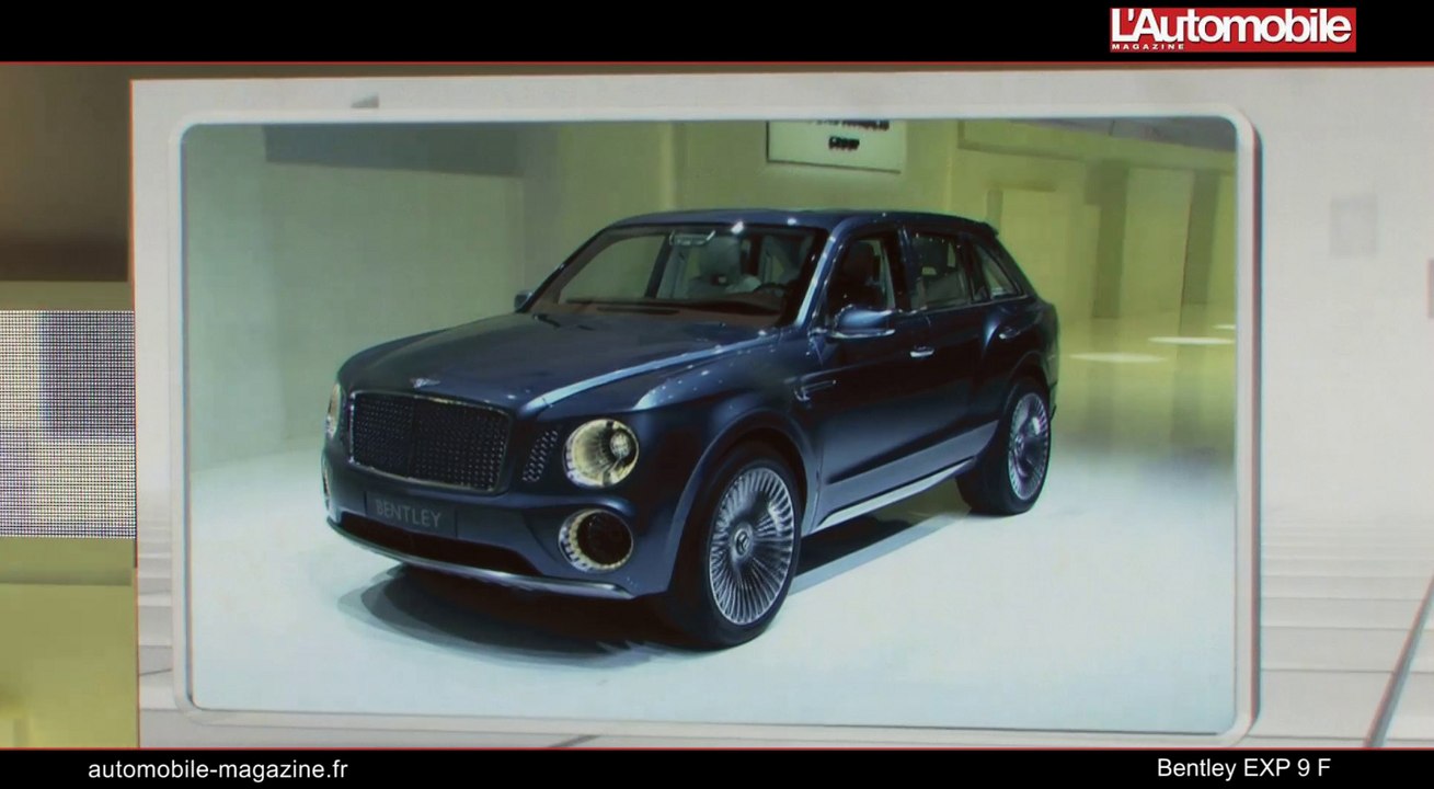 BENTLEY EXP 9 F au Salon de Genève 2012