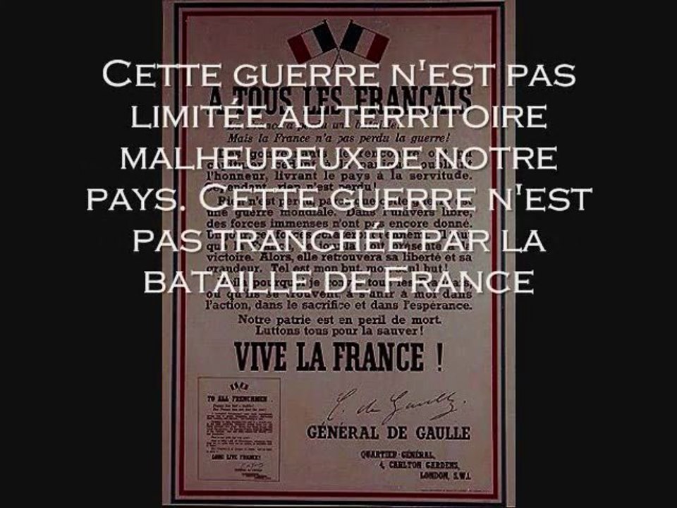 L'Appel Du 18 Juin - Charles De Gaulle