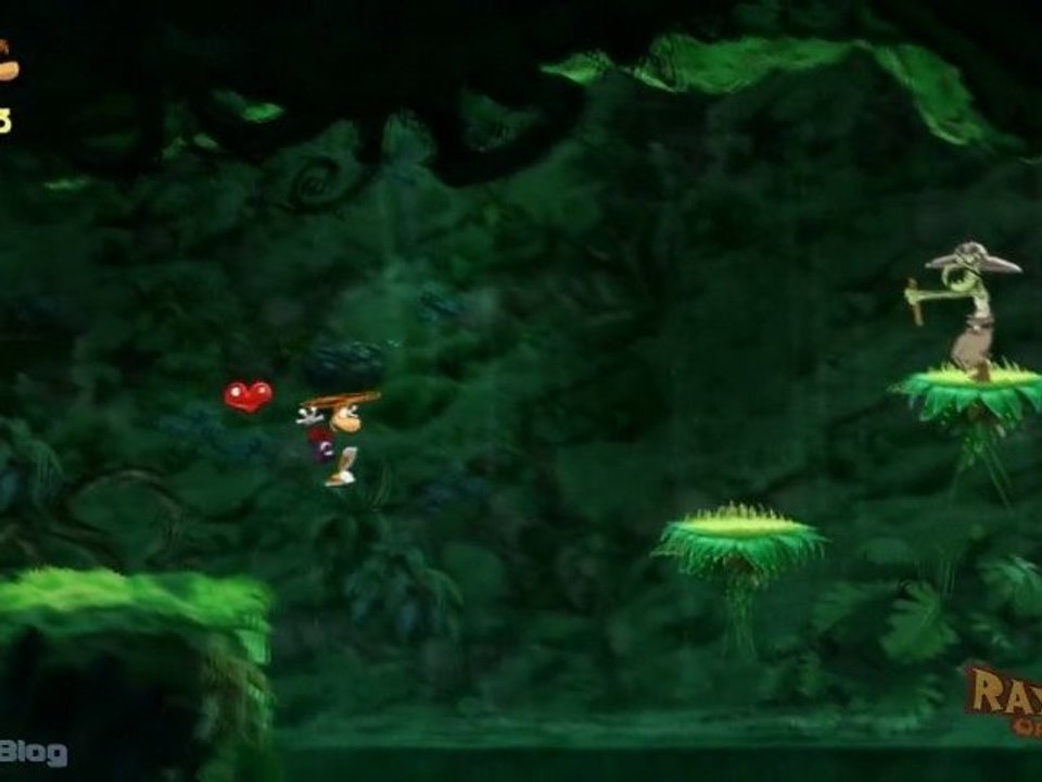 InGame Rayman Origins PC (Démo)