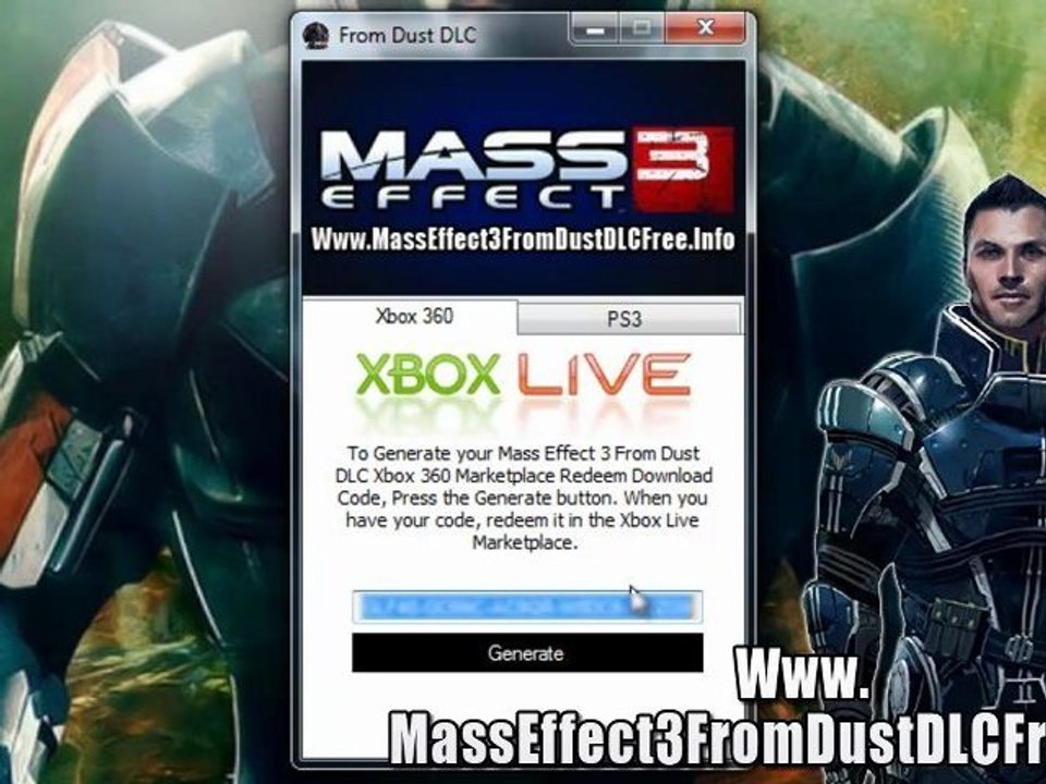 How To Download Mass Effect 3 From Dust DLC