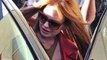 Lindsay Lohan Goes Back to Being a Redhead