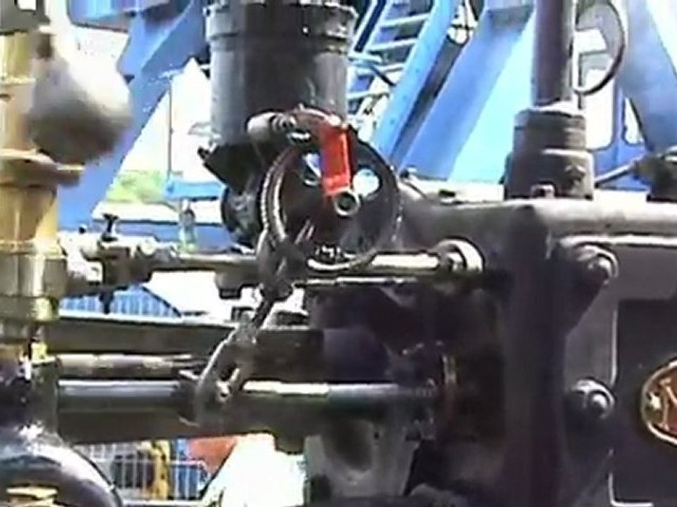 Marshall Standlokomobile Dampfrundum Flensburg