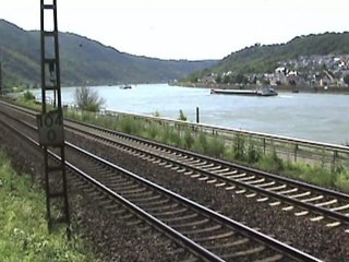 BR151, BR152, 2x BR185 Kamp-Bornhofen am Rhein