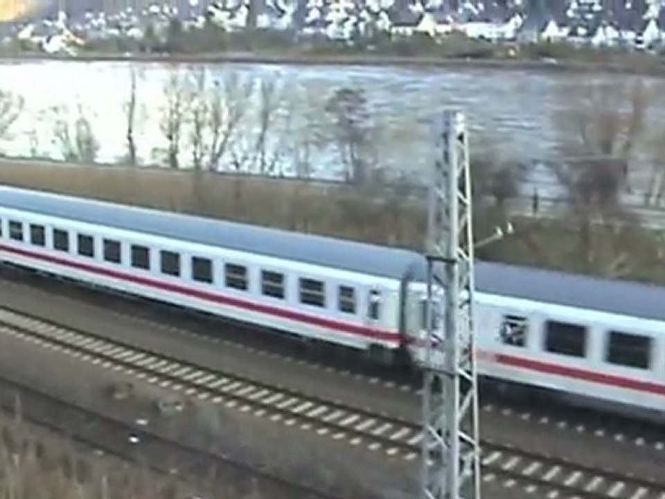 BR218, BR294, BR181, BR143, 2x BR425 Bahnhof Winningen a.d. Mosel