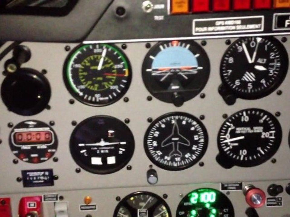 Vol de nuit en DR 400