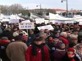 Manifestation du 4 février 2012 - Soutien au projet de Port de Brétignolles sur Mer