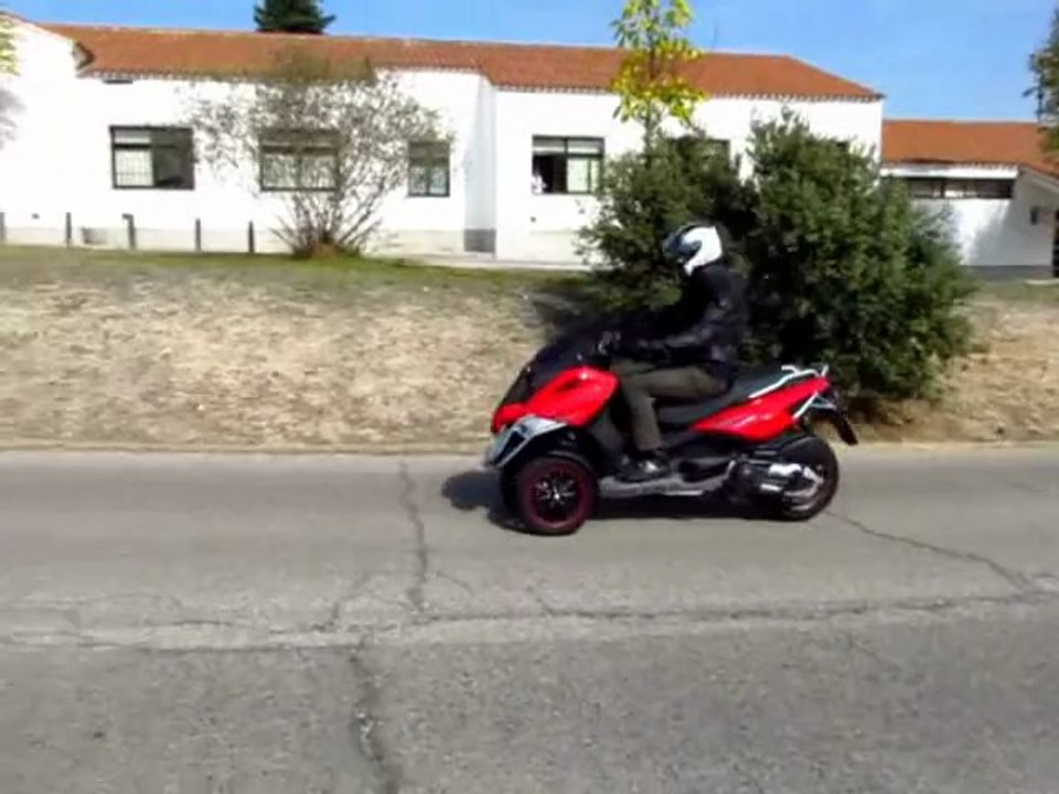 Frenazo con un Gilera Fuoco 500ie