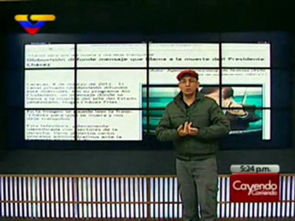 (VIDEO) Cayendo y Corriendo 08.03.2012  1/2