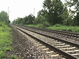 Dampflok BR011066, BR152, BR185, BR143, BR425 vor und hinter Unkel