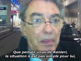 Moratti, faux pas interdit face à Marseille