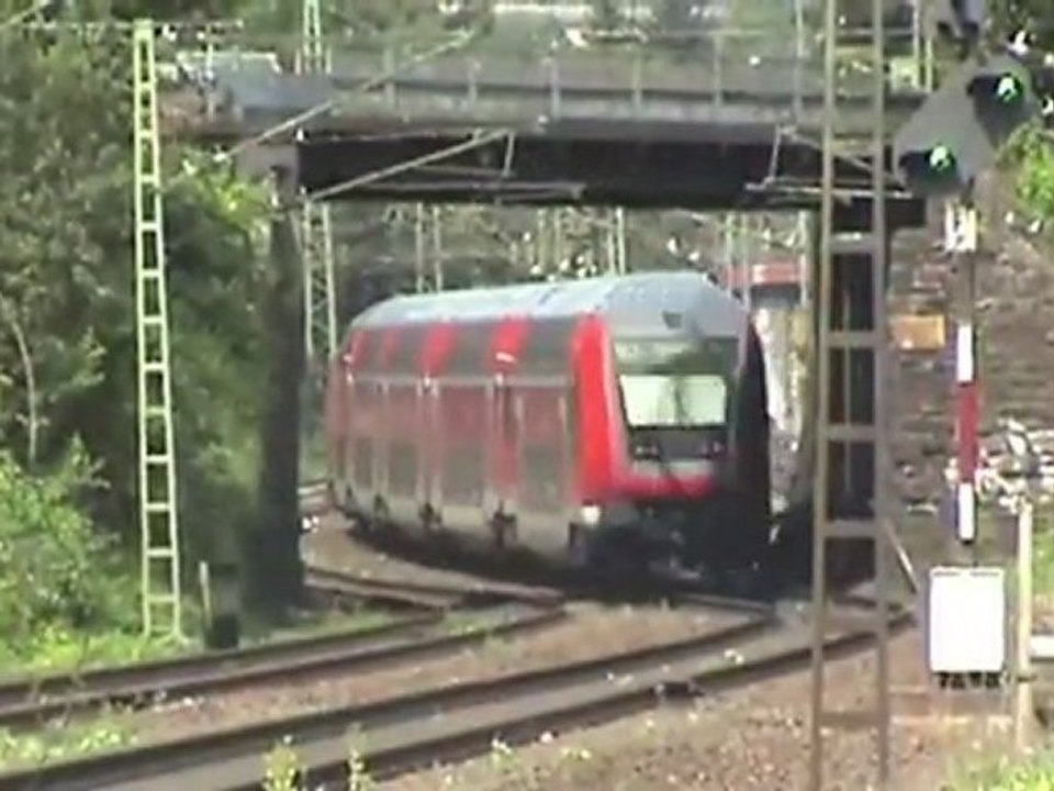 ICE, 2x BR101, BR460, 2x BR146 Andernach am Rhein