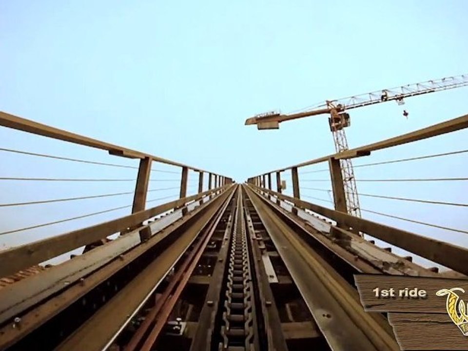 Première vidéo onride de Wodan Timbur Coaster à Europa Park