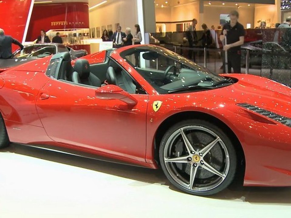 Voitures de rêve au salon de Genève