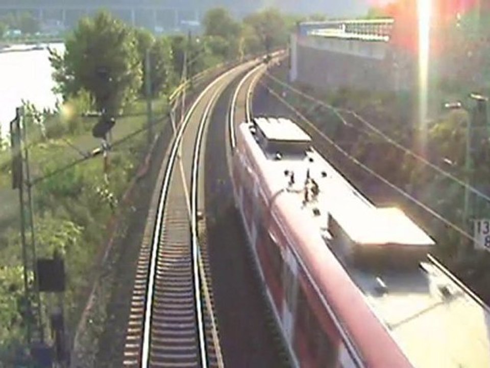 BR425, 2x BR185, 2x BR143 bei Neuwied am Rhein