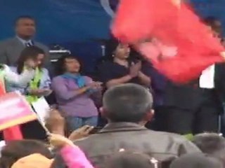 Correa defiende la gestión de su Ejecutivo en respuesta a las protestas indígenas