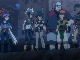 Saison 3 - Beyblade Metal Fury 4D - Episode  20 (122MF) - Dunamis, le gardien du temple et du sanctuaire