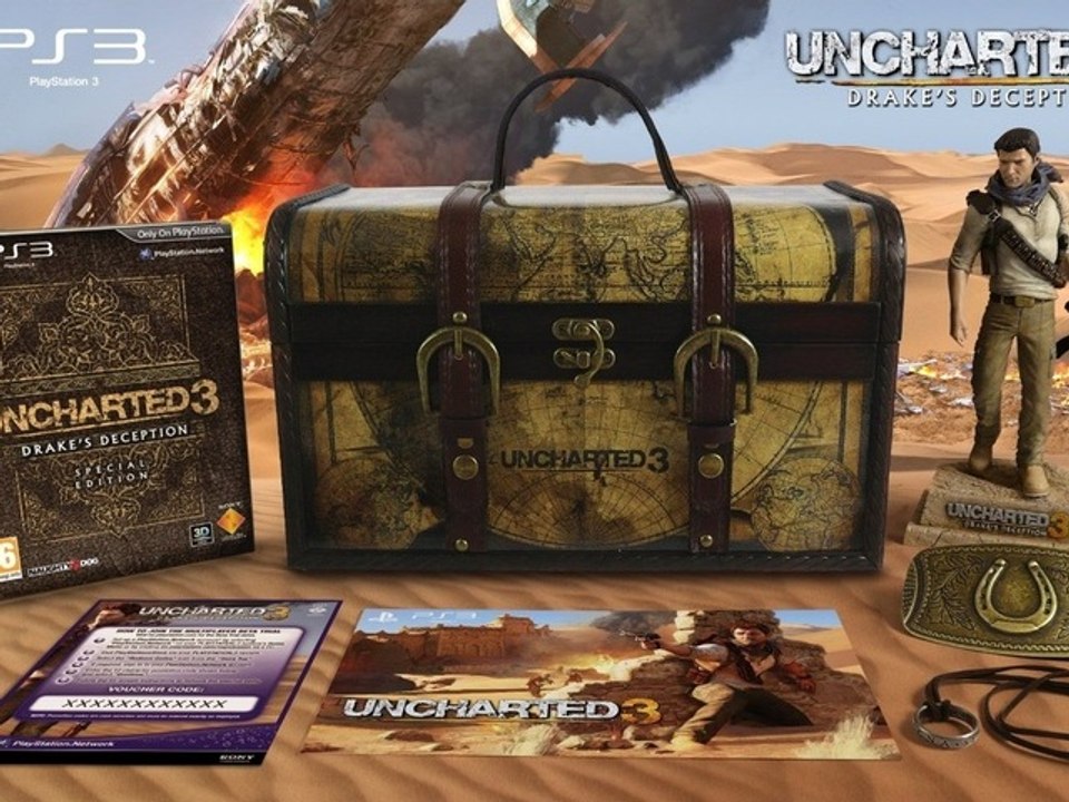 Unboxing: Uncharted 3 Edition Explorer (PS3)