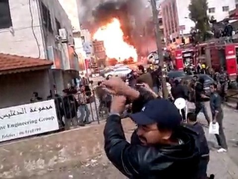 Jordanie : Explosions de gaz à Amman