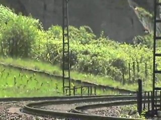 BR110, BR145, HGB BR203, 2x BR143 Südportale Loreley Tunnel