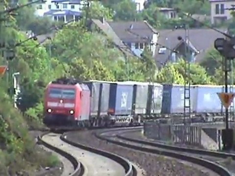 BR294, 3x BR185, BR143, BR425 nordwärtiges Ortsende Neuwied