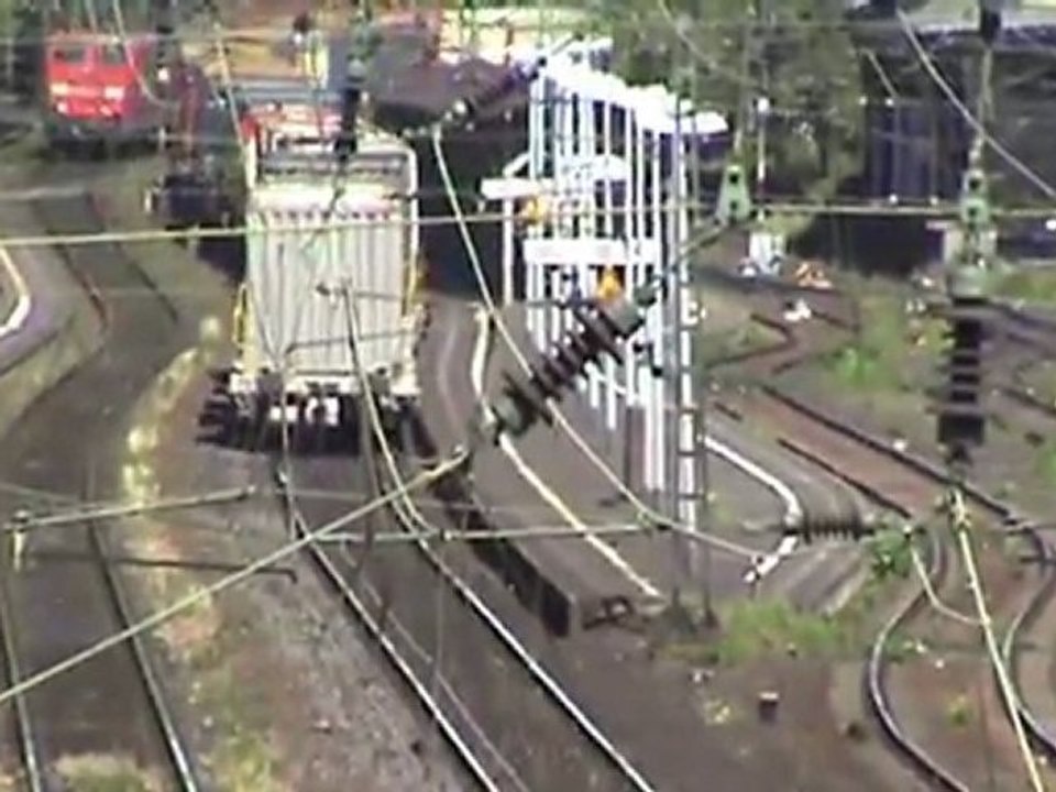 Swiss Cargo Re482, Crossrail BR185, WLB Taurus, 3x BR151, RSE BR360, BR425 Bf Bonn Beuel