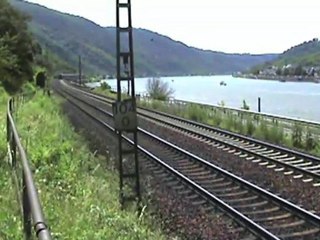 Raddampfer Goethe, ERS BR189, 2x SBB Cargo Re482, 2x BR143 Kamp - Bornhofen