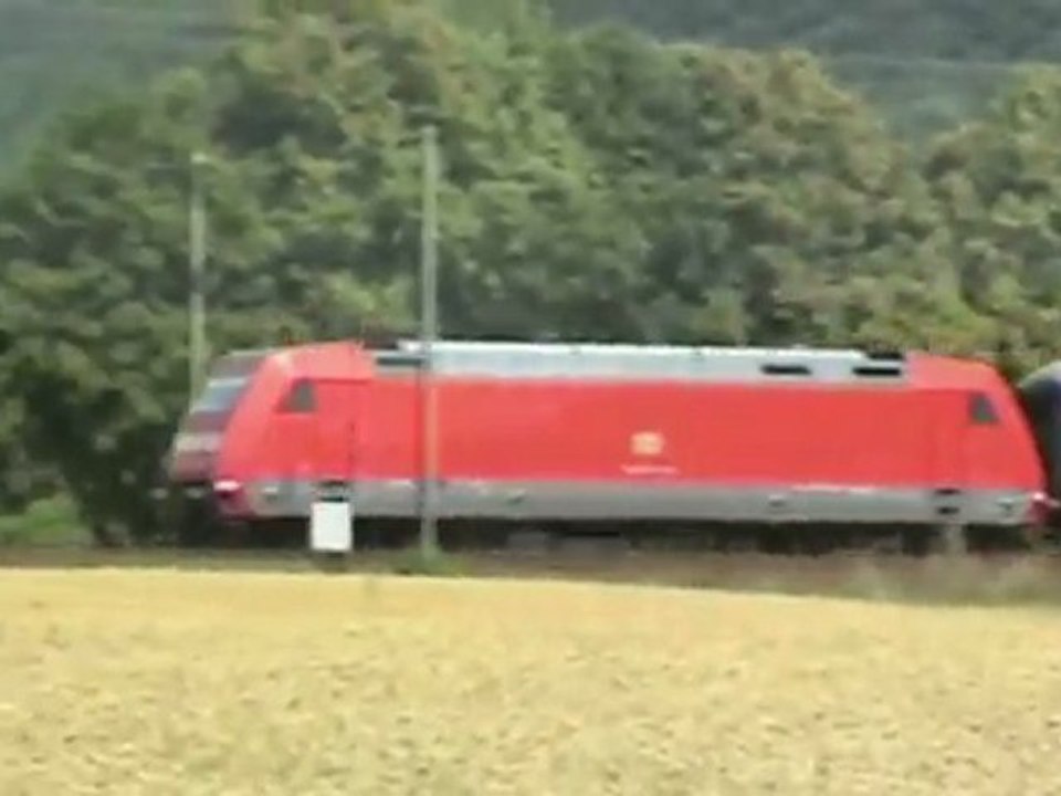 BR145, BR460, 2x BR101, 2x BR146 nordwärtiges Ortsende Namedy