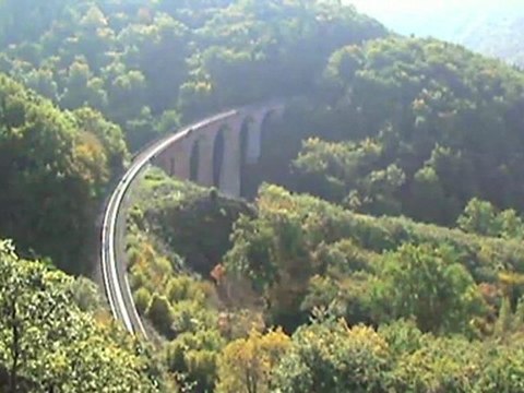 BR218 Hunsrückbahn Hbf Boppard und Hubertus - Viadukt
