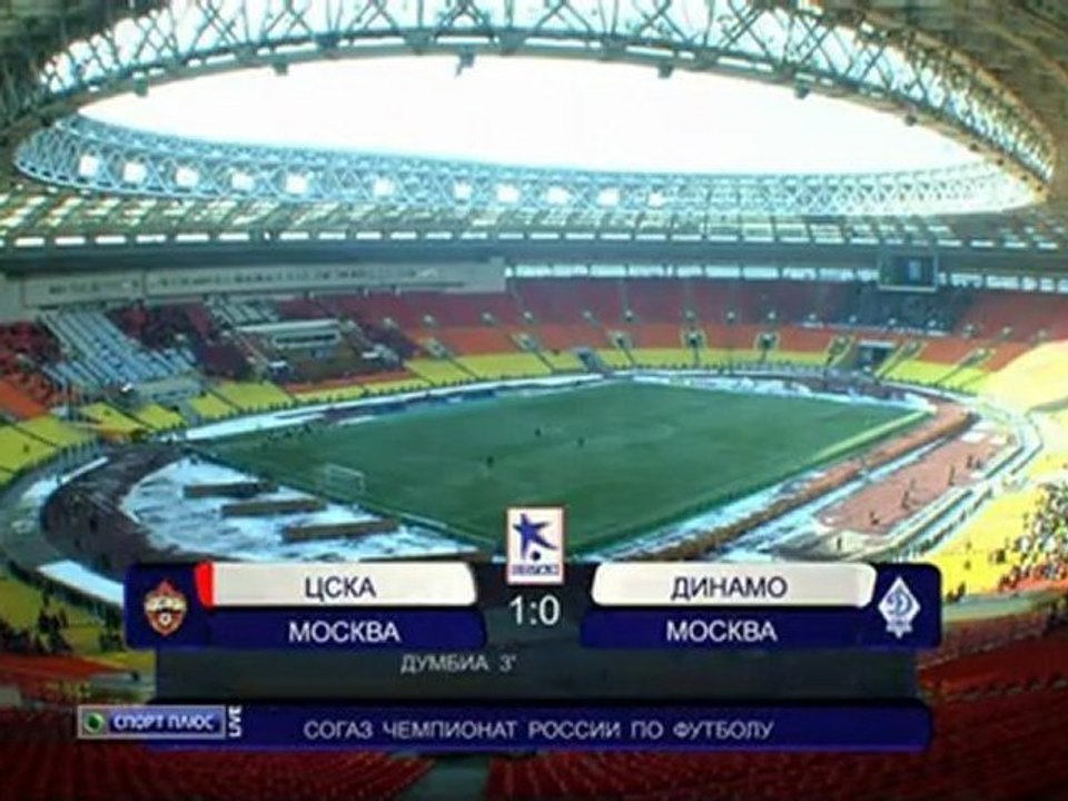 ЦСКА - Динамо, 34-й тур,2 тайм