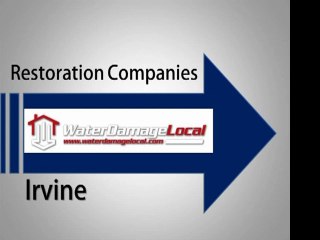 Irvine Restoration Companies