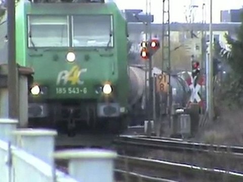 Transpetrol R4C BR185, DBAG BR185, BR155, 2x BR140, BR143, BR425 Bonn Beuel Süd