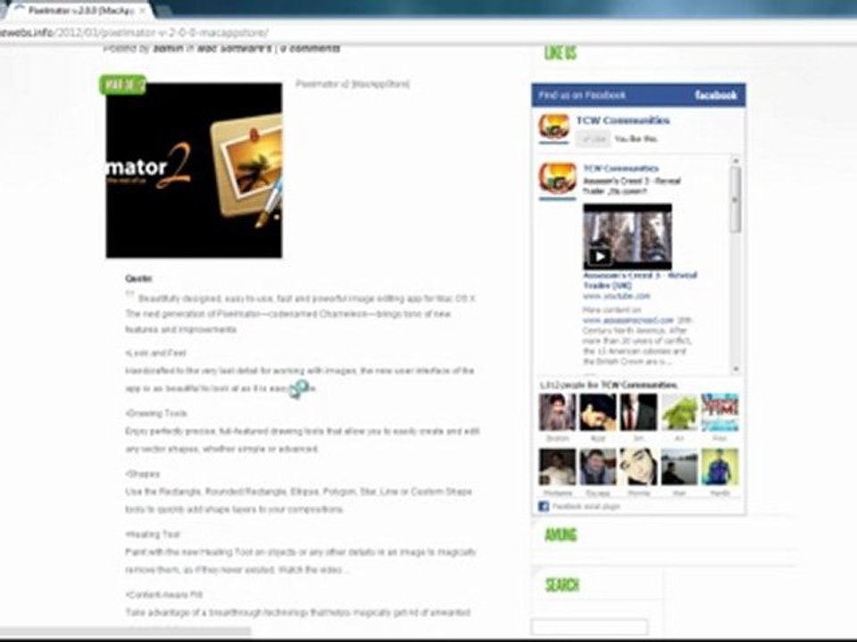 Download Pixelmator v2 [MacAppStore] Full Version Free!
