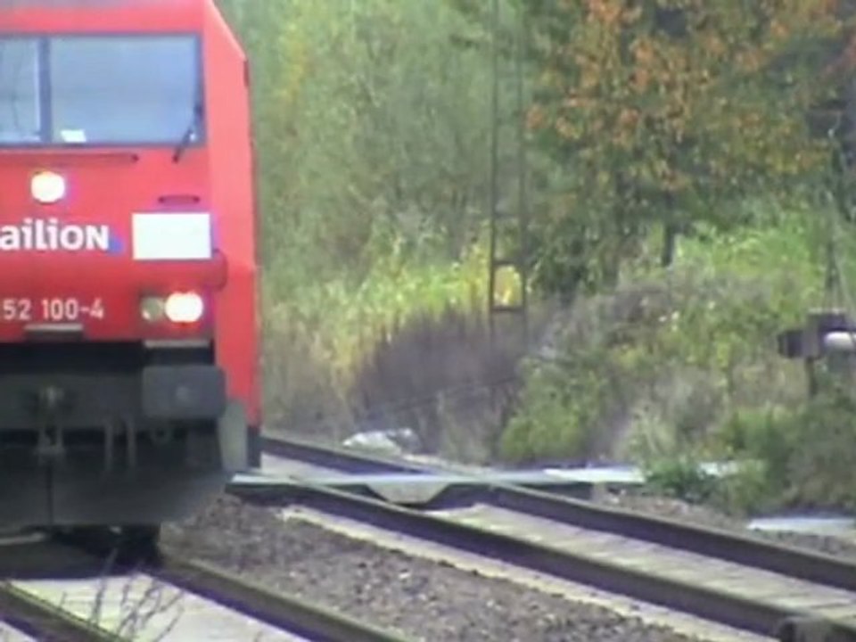 ERS Class 66, FN Cargo E189, BR185, BR152, 2x BR143, BR425 Rheinbreitbach