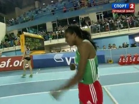 800м 2забег Женщины - Чемпионат Мира в помещении Стамбул 2012