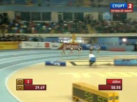 800м 3забег Женщины - Чемпионат Мира в помещении Стамбул 2012