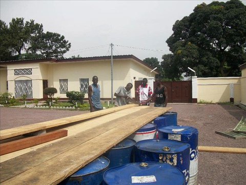 Congo : assistance logistique dans les camps de déplacés de Brazzaville