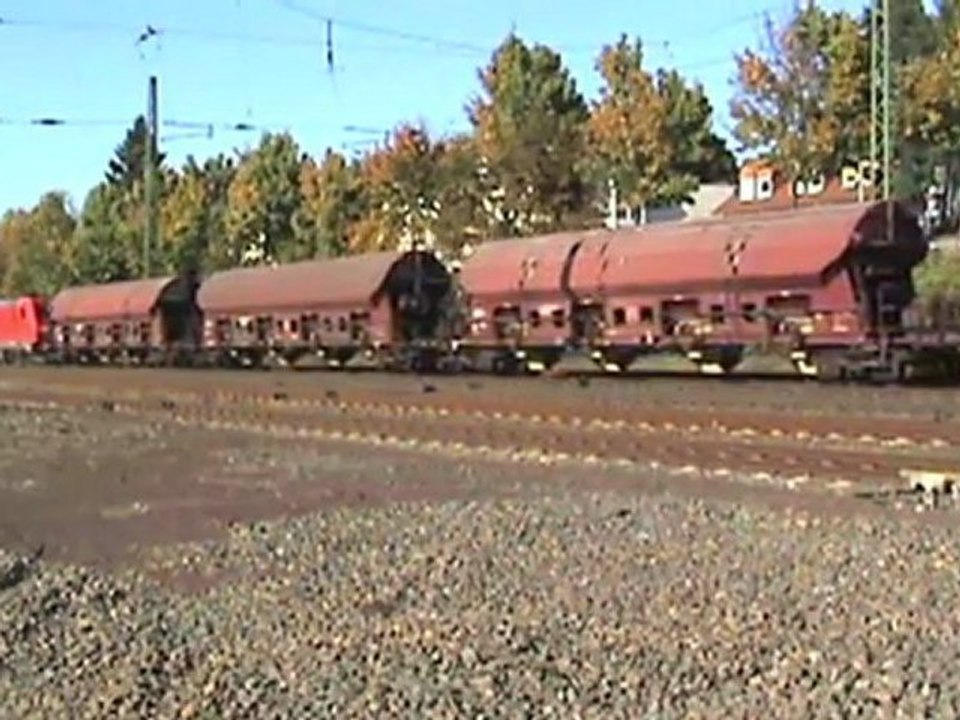 Kühne & Nagel Taurus, BR155, 2x BR185, BR143 Alter Güterbahnhof Oberlahnstein