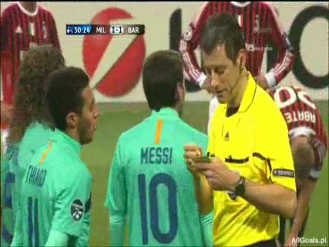 AC Milan - FC Barcelona 2:3 23//11//2011 - Liga Mistrzów: faza grupowa (5. kolejka)