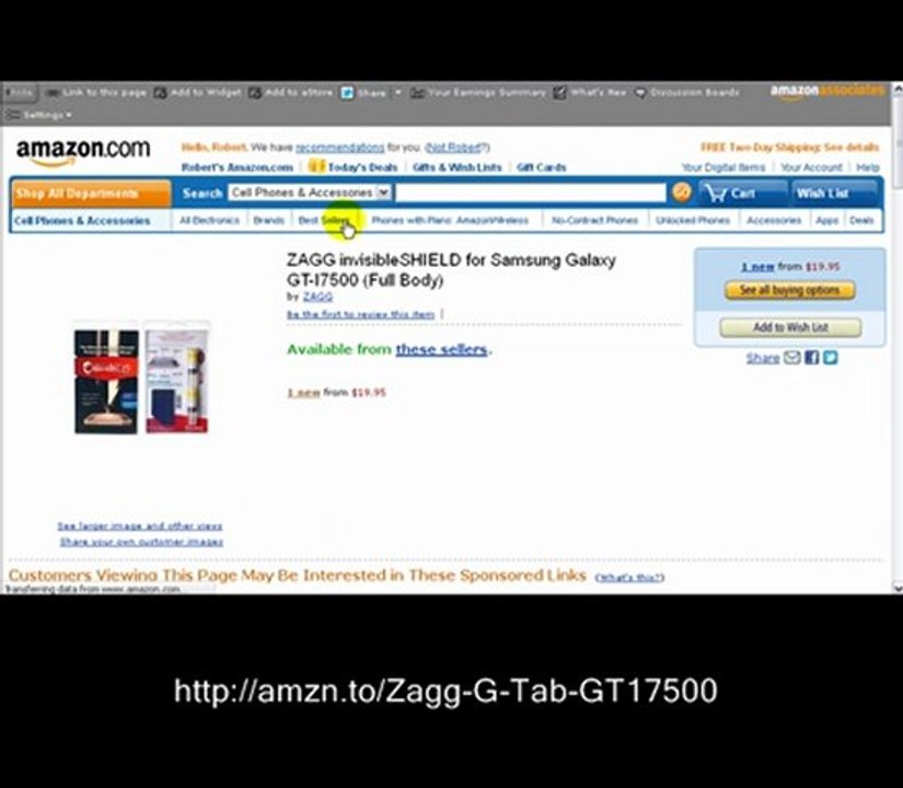 Galaxy Tab Screen Protector - Galaxy Tab Screen 10-inch