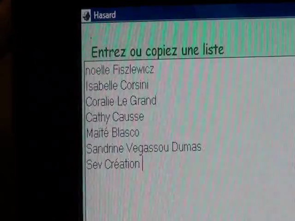 Résultat Tirage au Sort Colias Imagin