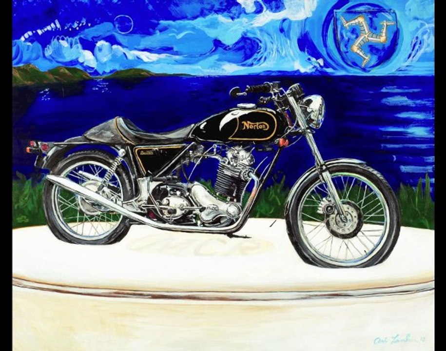 Painting Process Movie of "Moto For Miles" -  by  Ari Lankin - Jimi Hendrix - commission