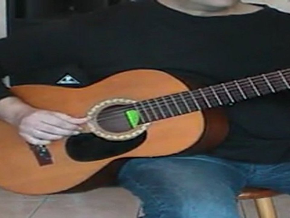 3 petites notes de musique - Un accompagnement guitare en tab