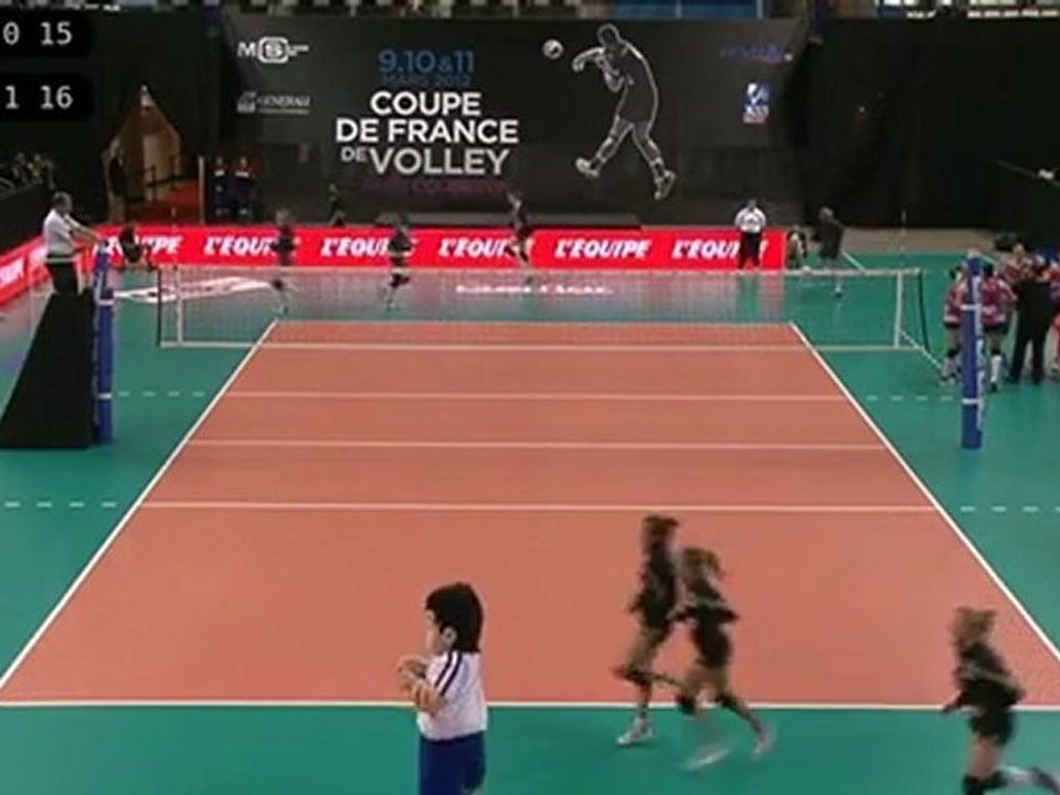 Volley - CDF 12 - Demi-finale féminine - Istres / RC Cannes - Vendredi 9 mars 19h