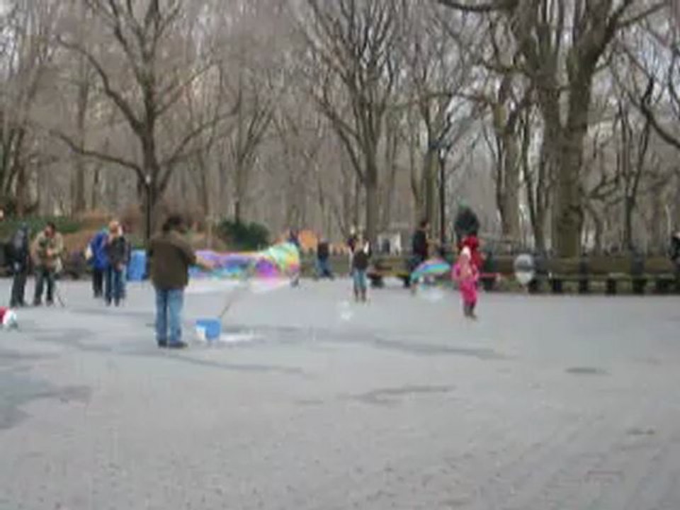 Faiseur de bulles - Central Park