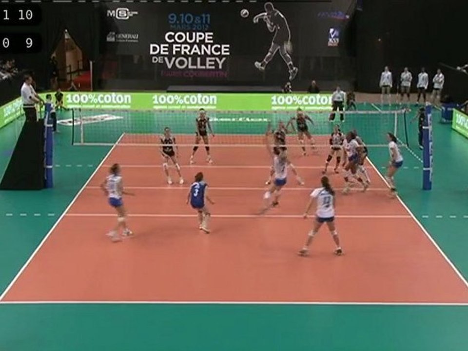 Volley - CDF 12 - Demi-finale féminine - Mulhouse / Terville Florange- Vendredi 9 mars 21h