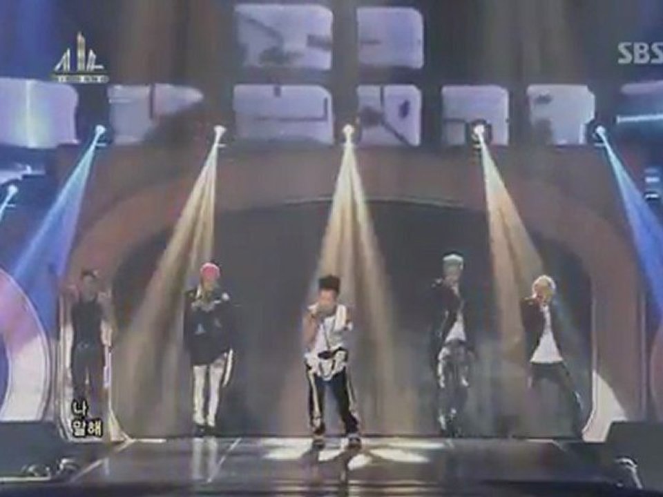 bad boy - sbs alive bigbang 12-03-09