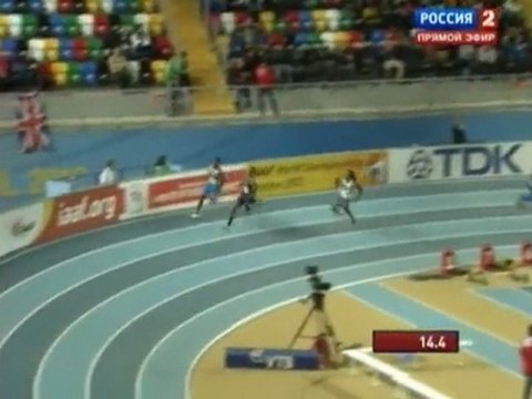 400м 1 Полуфинал Мужчины - Чемпионат Мира в помещении Стамбул 2012