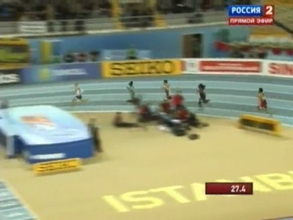 400м 2 Полуфинал Мужчины - Чемпионат Мира в помещении Стамбул 2012