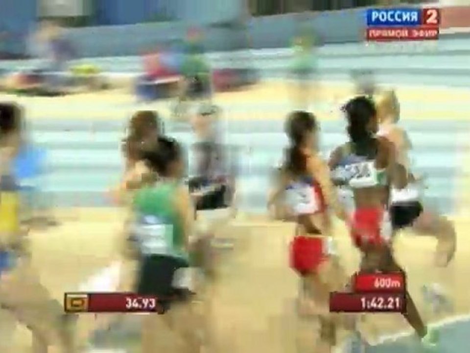 1500м 1забег Женщины - Чемпионат Мира в помещен...