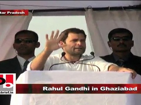 Rahul Gandhi in Ghaziabad: Form a Congress Government in Lucknow